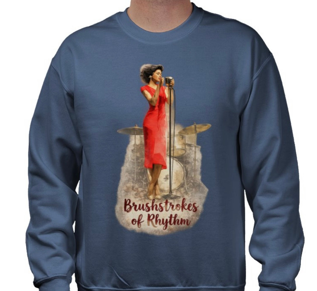 Riff Responsibly | Brushstrokes Of Rhythm Sweatshirt