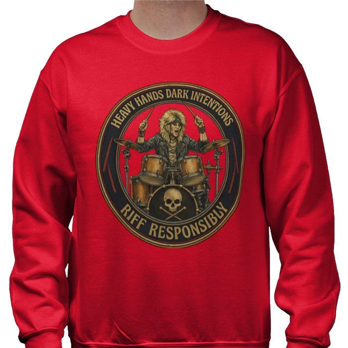 Riff Responsibly | Heavy Hands Dark Intentions Sweatshirt
