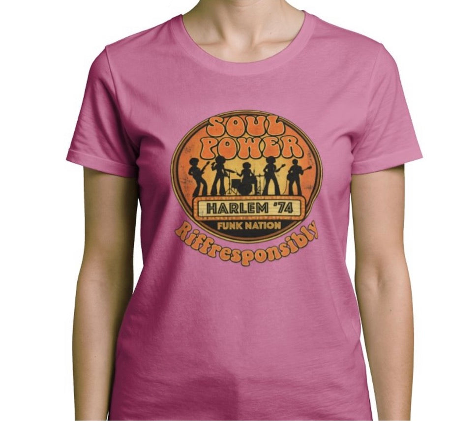 Riff Responsibly | Soul Power Women T-Shirt