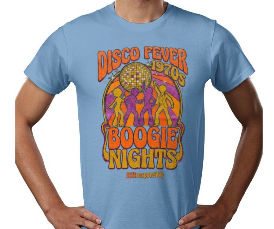 Riff Responsibly | Disco Fever Boogie Nights T-Shirt