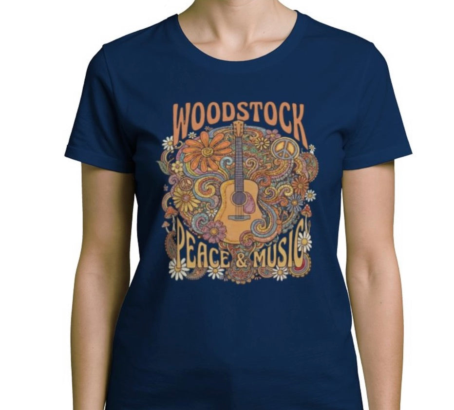 Riff Responsibly | Woodstock T-Shirt Women