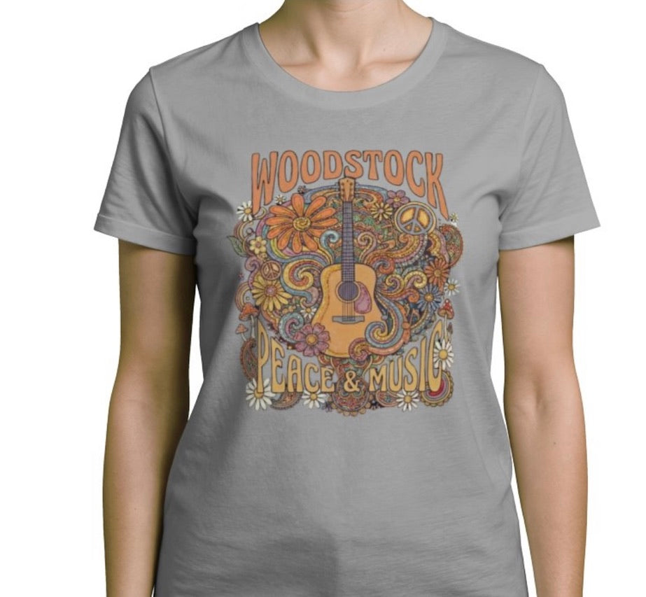 Riff Responsibly | Woodstock T-Shirt Women