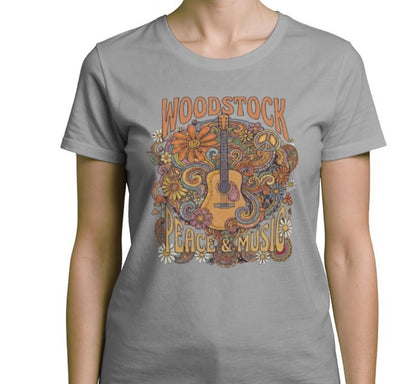Riff Responsibly | Woodstock T-Shirt Women