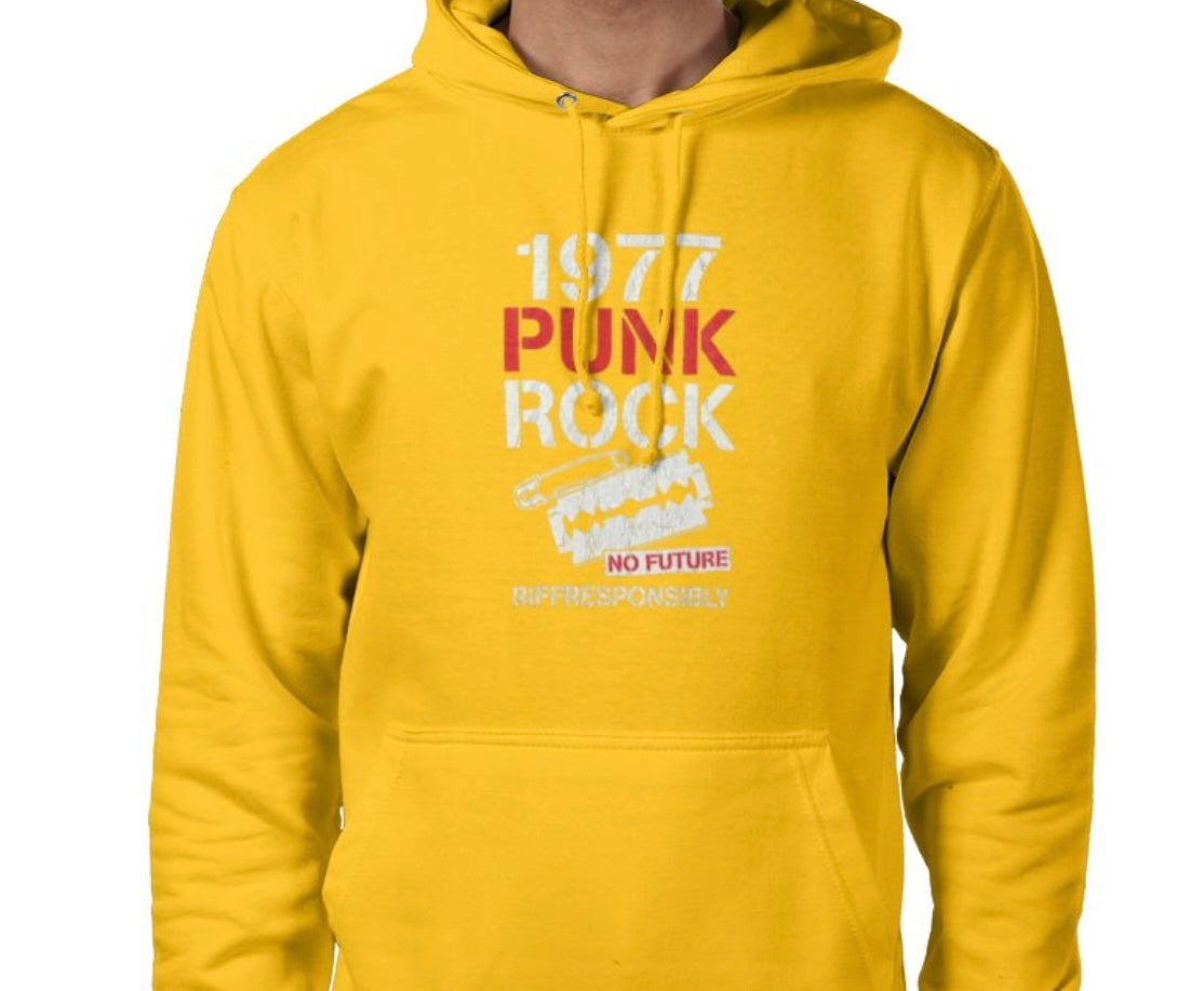 Riff Responsibly | 1977 Punk Rock Hoodie