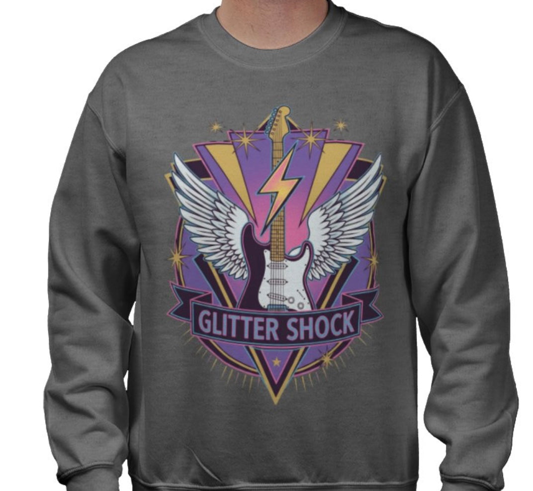 Riff Responsibly | Glitter Shock Sweatshirt