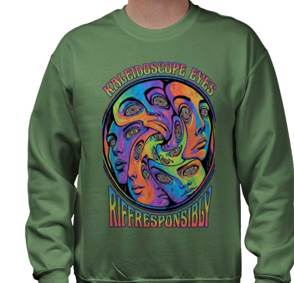 Riff Responsibly | Kaleidoscope Eyes Sweatshirt