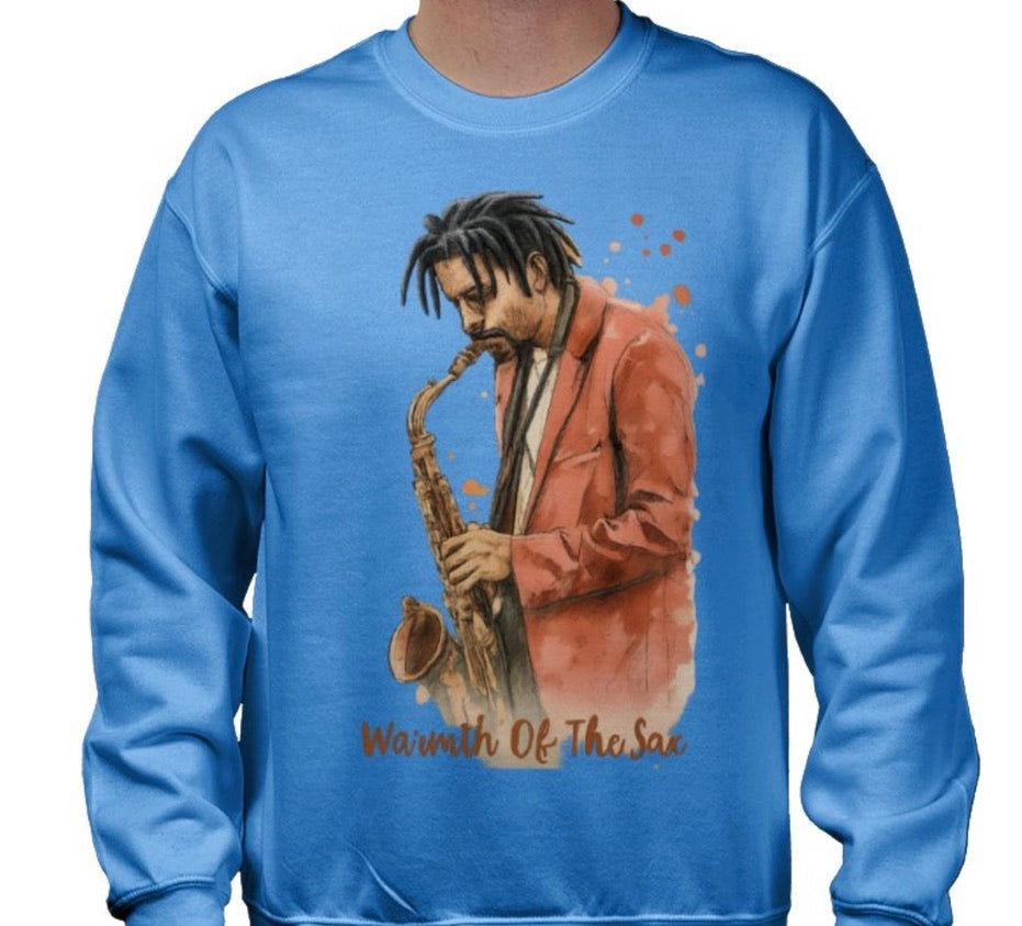 Riff Responsibly | Warmth Of The Sax Sweatshirt