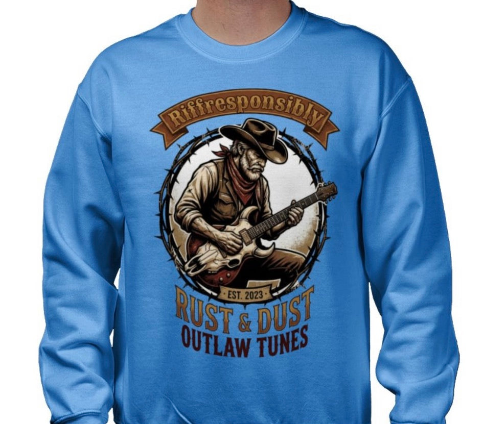 Riff Responsibly | Rust & Dust Sweatshirt