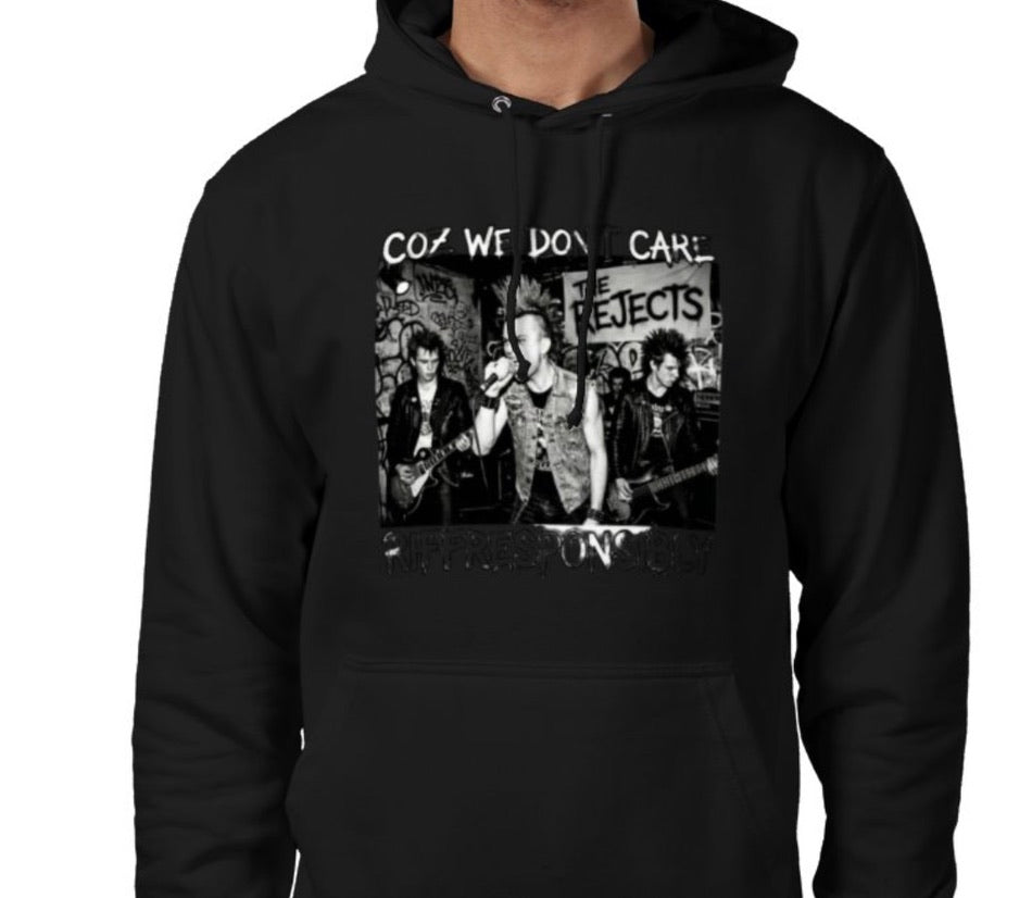 Riff Responsibly | Coz We Don't Care Hoodie