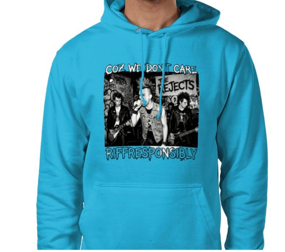 Riff Responsibly | Coz We Don't Care Hoodie