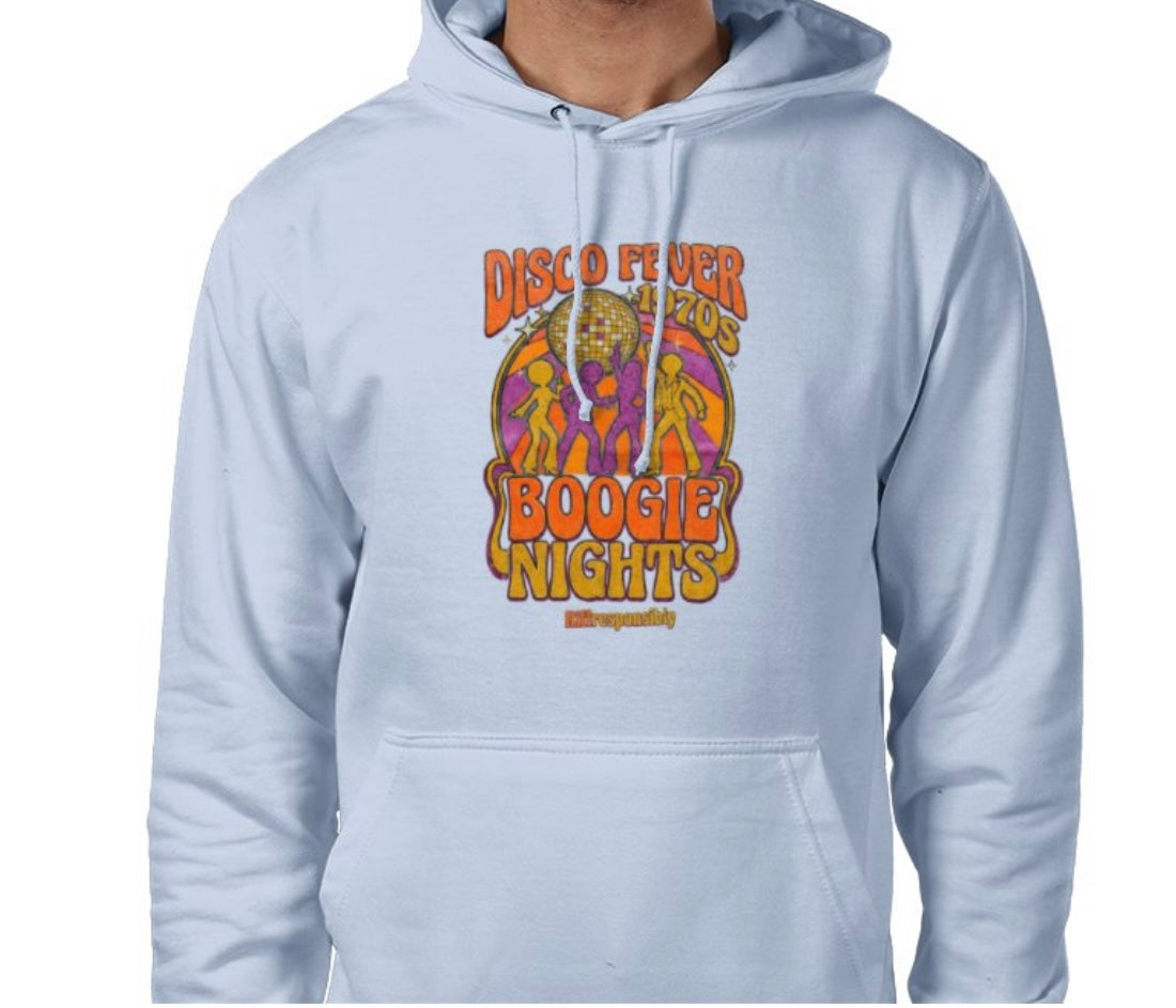 Riff Responsibly | Disco Fever Boogie Nights Hoodie