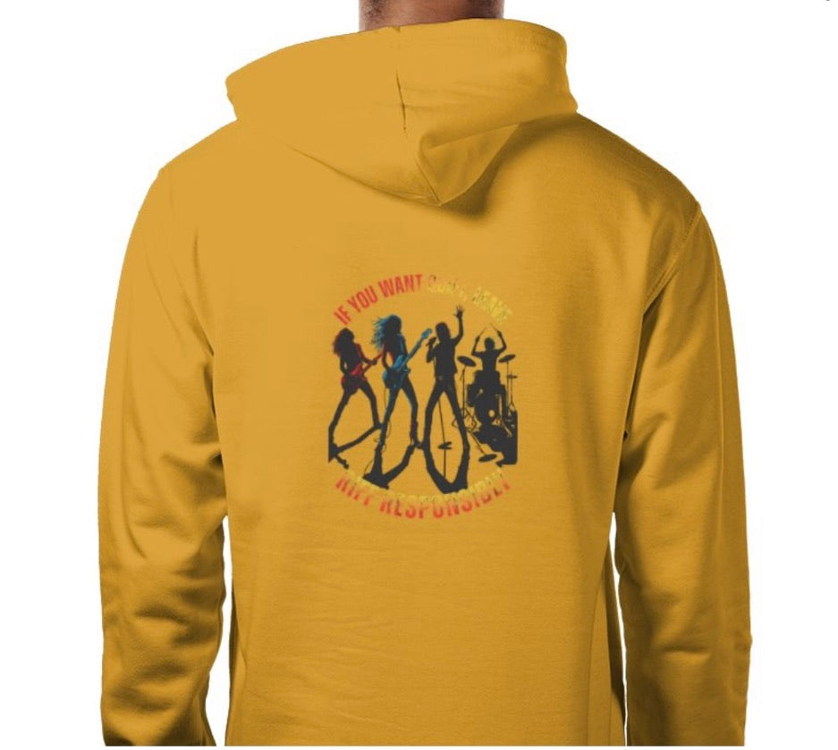 Riff Responsibly | If You Want Quiet, Leave Hoodie