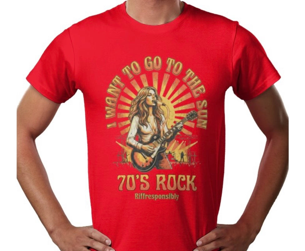 Riff Responsibly | Go To The Sun T-Shirt