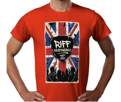 Riff Responsibly | Punk's Not Dead T-Shirt