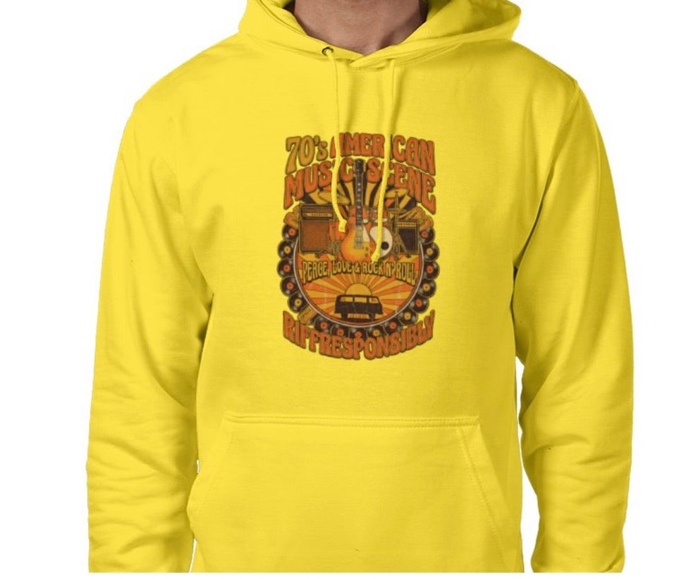 Riff Responsibly | 70's Americana Hoodie