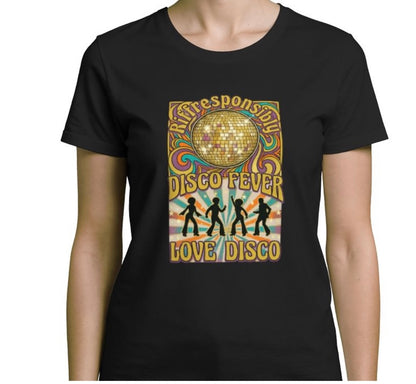 Riff Responsibly | Love Disco Women T-Shirt