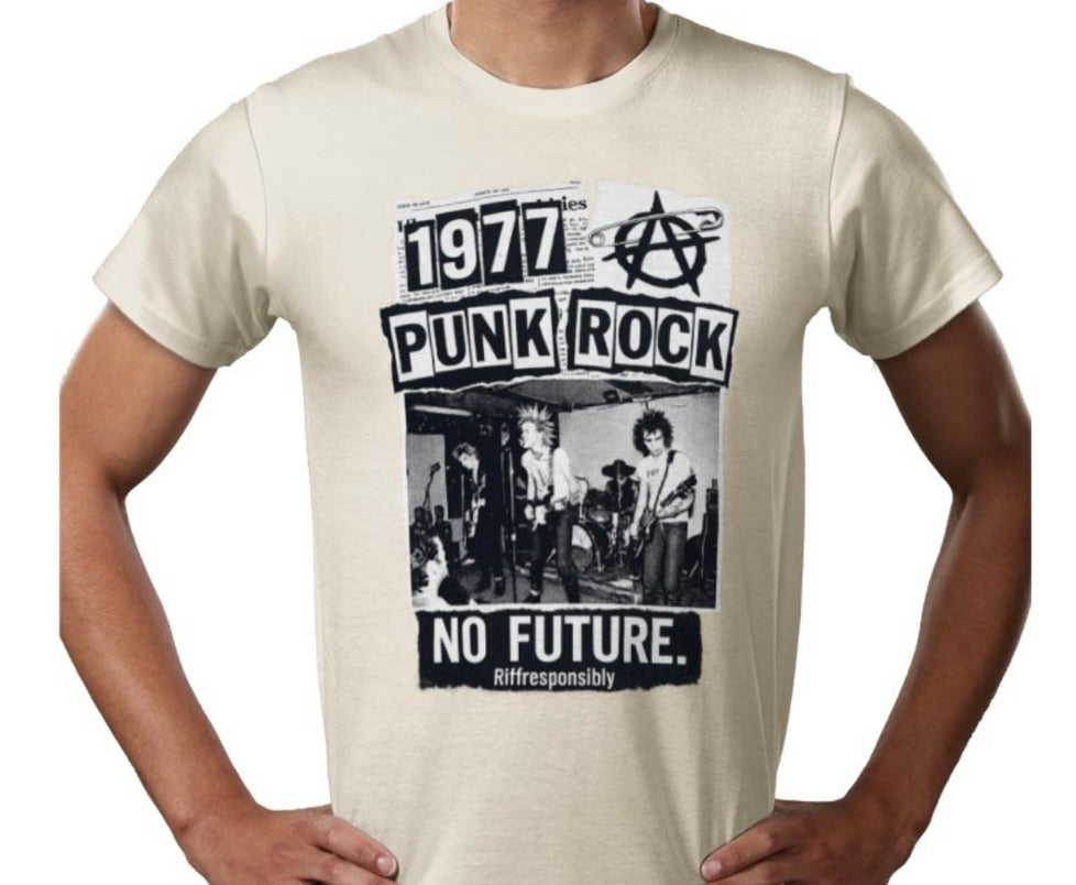 Riff Responsibly | 77' Punk Rock T-Shirt