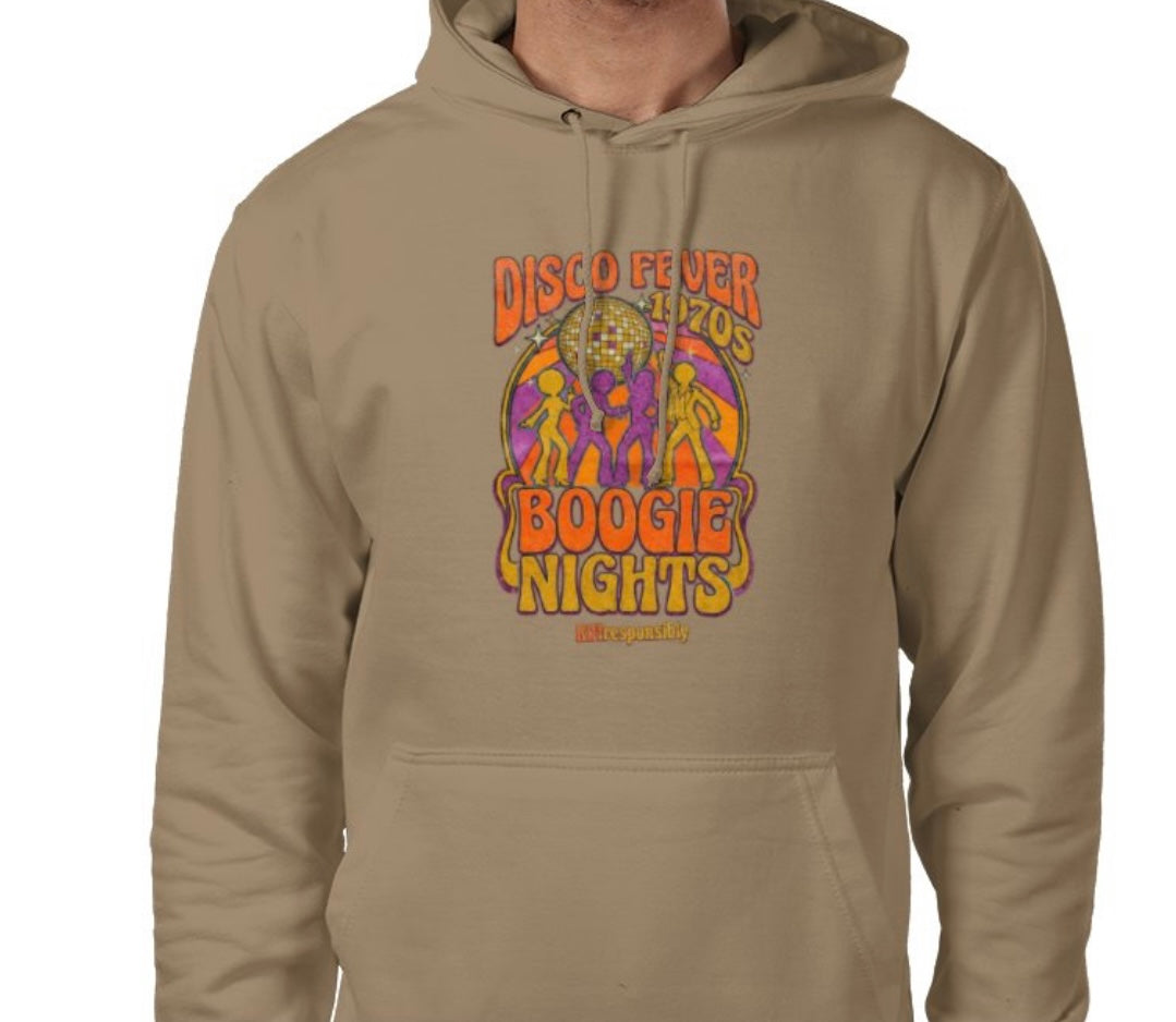 Riff Responsibly | Disco Fever Boogie Nights Hoodie