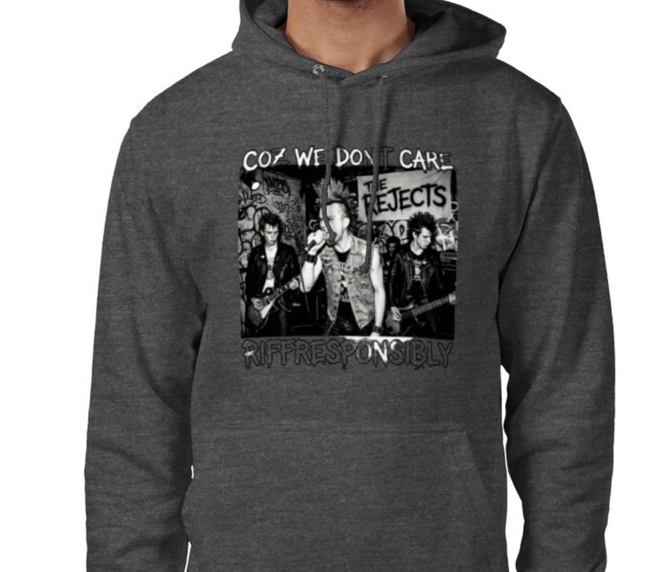 Riff Responsibly | Coz We Don't Care Hoodie