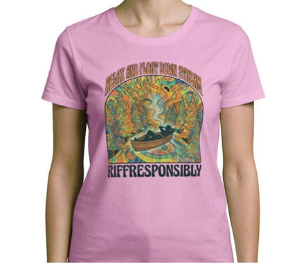 Riff Responsibly | Relax And Float Down Stream T-Shirt Women