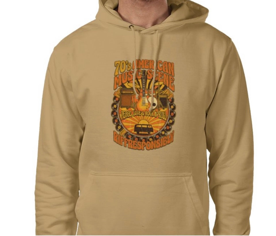 Riff Responsibly | 70's Americana Hoodie