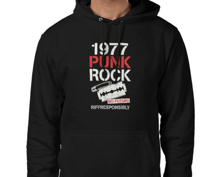 Riff Responsibly | 1977 Punk Rock Hoodie