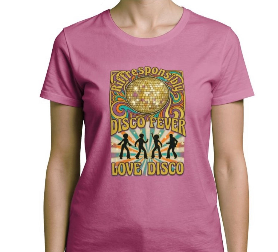 Riff Responsibly | Love Disco Women T-Shirt