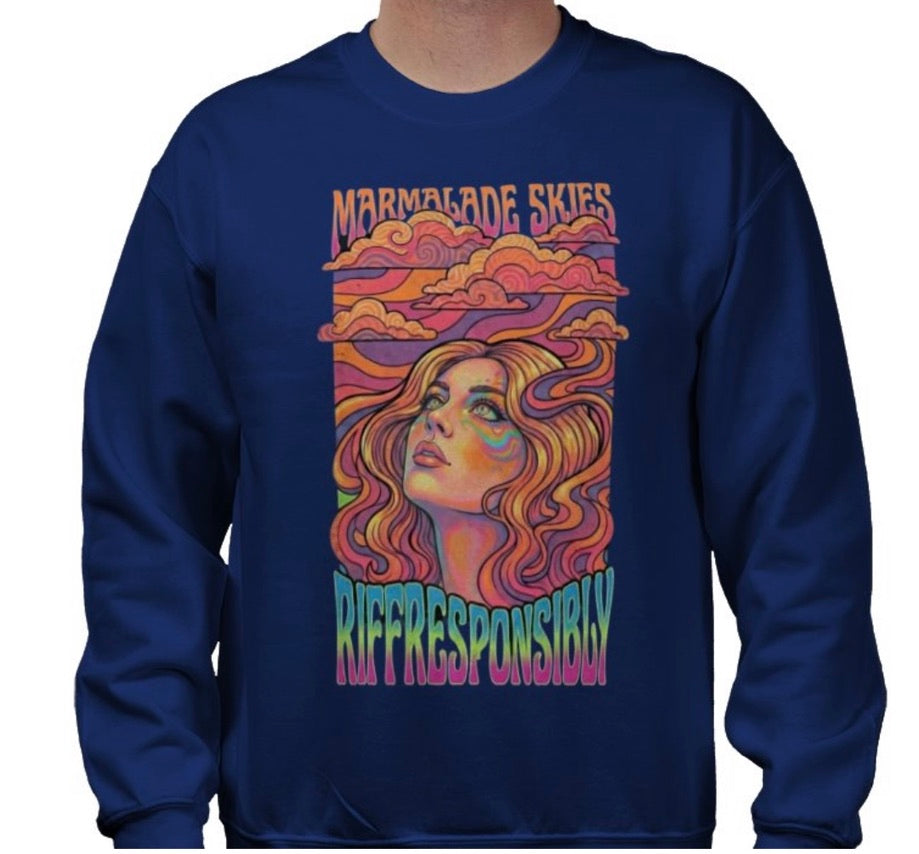 Riff Responsibly | Marmalade Skies Sweatshirt