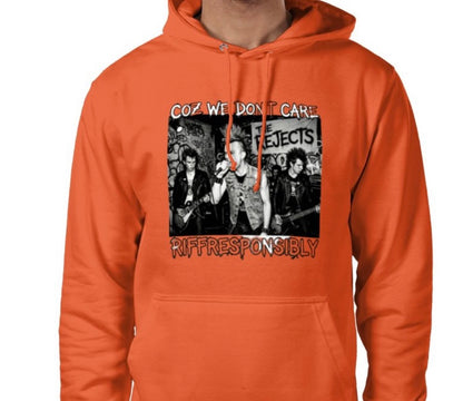 Riff Responsibly | Coz We Don't Care Hoodie
