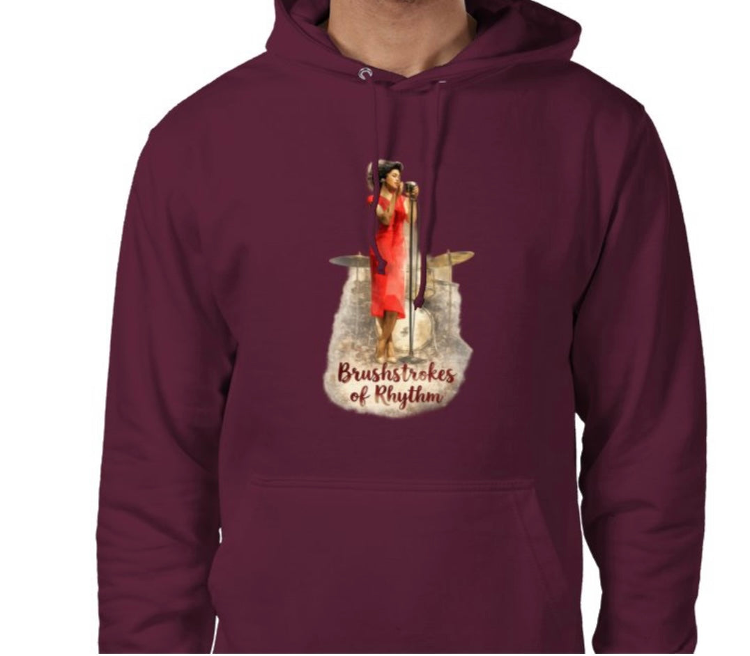 Riff Responsibly | Brushstrokes Of Rhythm Hoodie