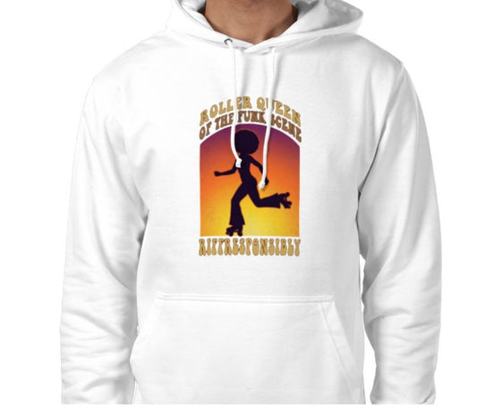 Riff Responsibly | Roller Queen Of The Funk Scene Hoodie