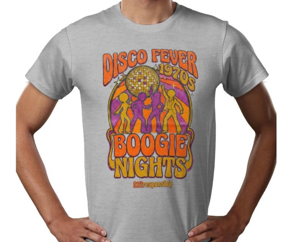 Riff Responsibly | Disco Fever Boogie Nights T-Shirt