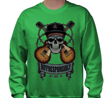 Riff Responsibly | Dead Mans Chords Sweatshirt
