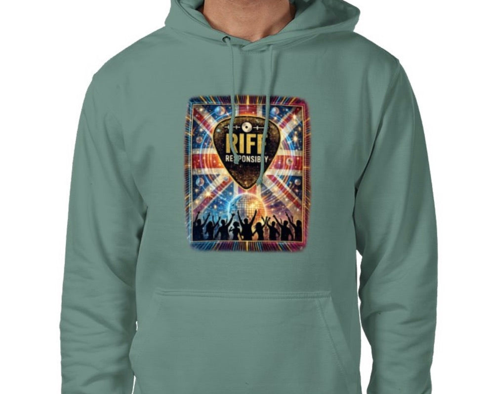 Riff Responsibly | Midnight Fever Hoodie