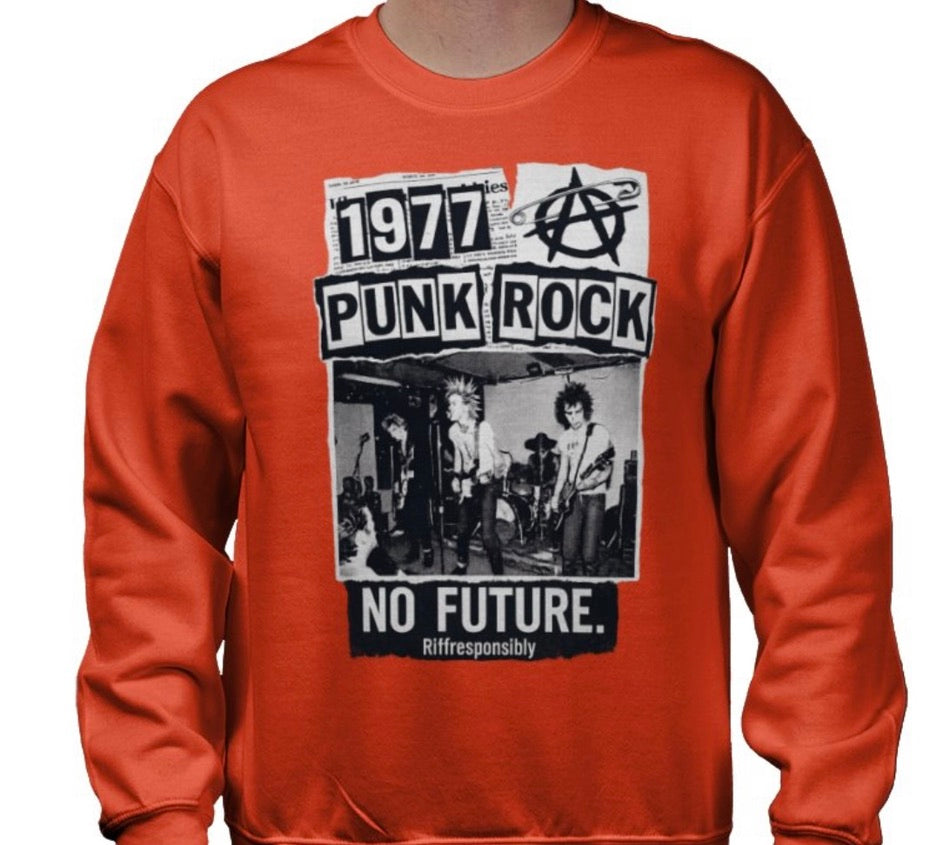 Riff Responsibly | 77' Punk Rock Sweatshirt