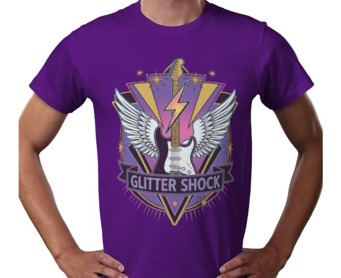 Riff Responsibly | Glitter Shock T-Shirt
