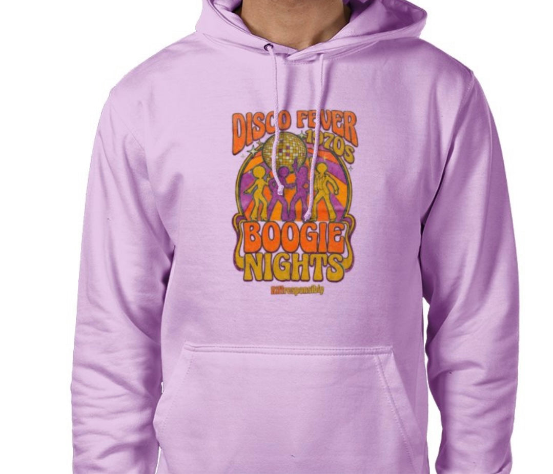 Riff Responsibly | Disco Fever Boogie Nights Hoodie