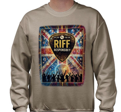 Riff Responsibly | Midnight Fever Sweatshirt