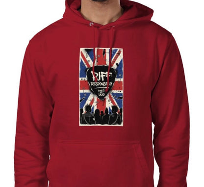 Riff Responsibly | Punk's Not Dead Hoodie