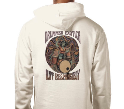 Riff Responsibly | Drummer Exotica Hoodie