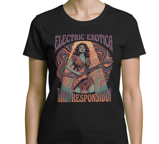 Riff Responsibly | Electric Exotica T-Shirt Women