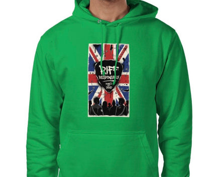 Riff Responsibly | Punk's Not Dead Hoodie