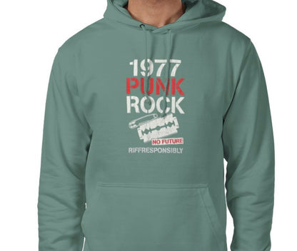 Riff Responsibly | 1977 Punk Rock Hoodie