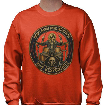 Riff Responsibly | Heavy Hands Dark Intentions Sweatshirt