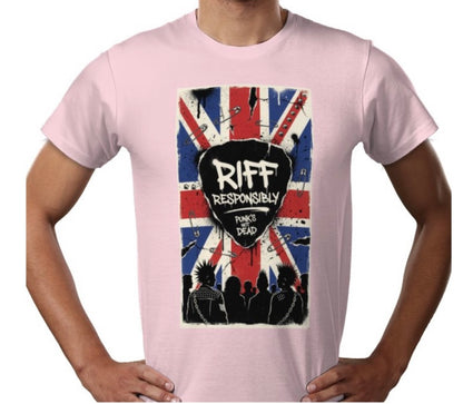 Riff Responsibly | Punk's Not Dead T-Shirt