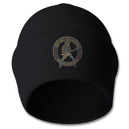 Riff Responsibly | Good Vibes Bad Intentions Premium Beanie