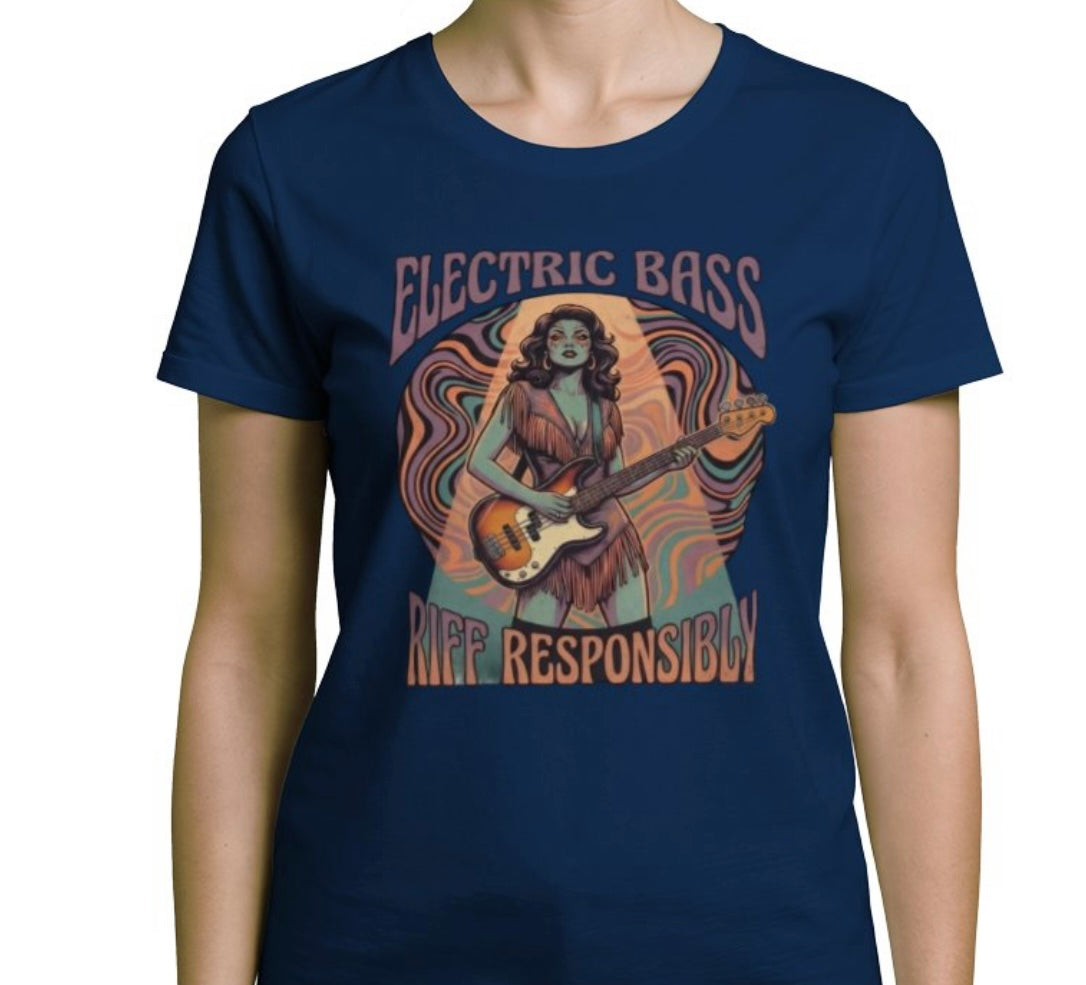 Riff Responsibly | Bass Exotica T-Shirt Women
