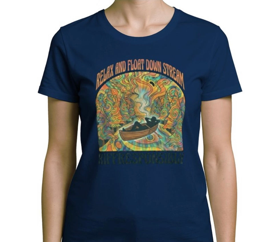 Riff Responsibly | Relax And Float Down Stream T-Shirt Women