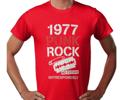 Riff Responsibly | 1977 Punk Rock T-Shirt