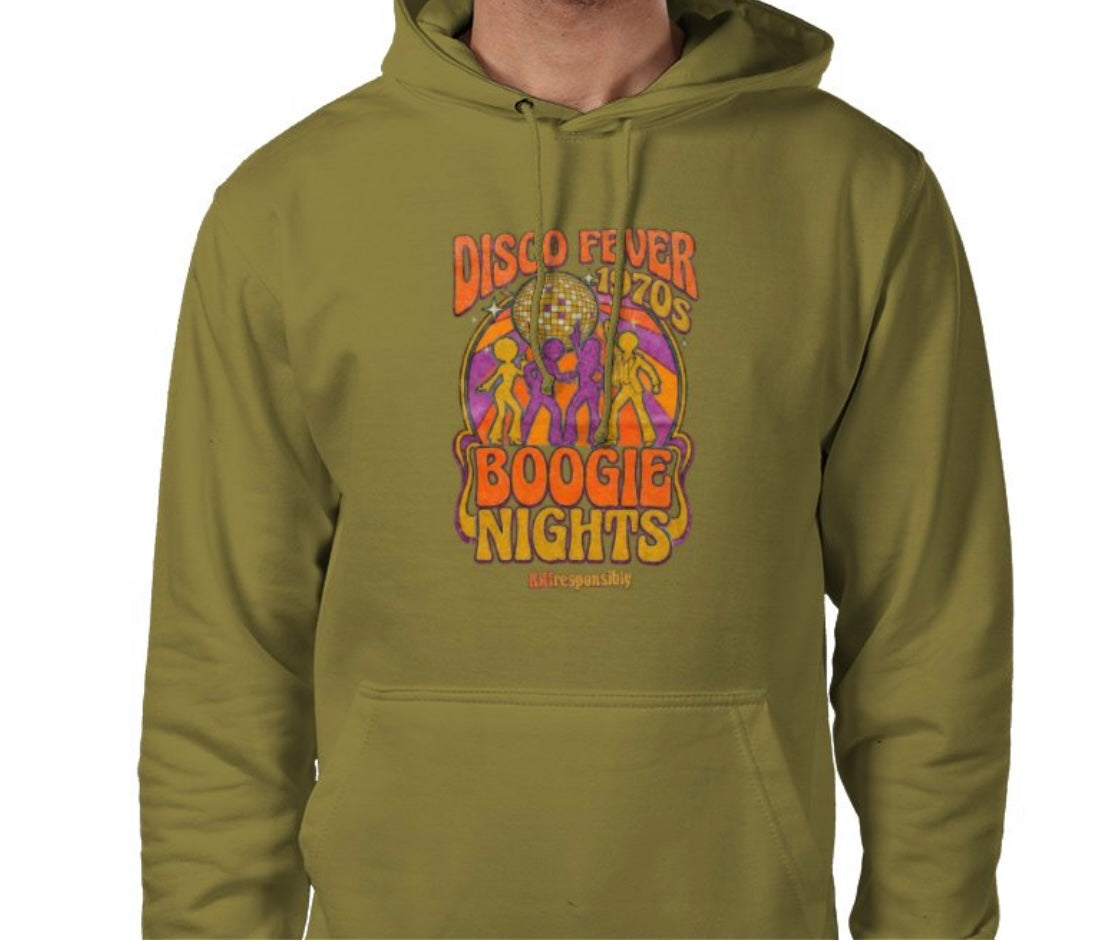 Riff Responsibly | Disco Fever Boogie Nights Hoodie